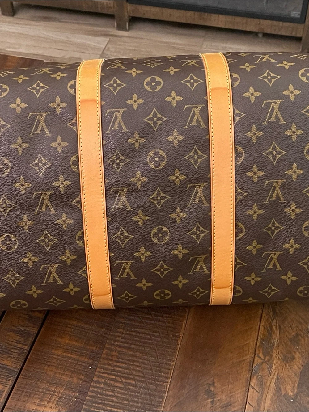 Louis Vuitton Monogram KeepAll Bandolier (No Strap)